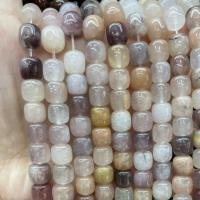 Single Gemstone Beads, Natural Stone, Drum, polished, DIY Approx 38 cm 