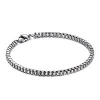 Titanium Steel Bracelet & Bangle, plated, Unisex 