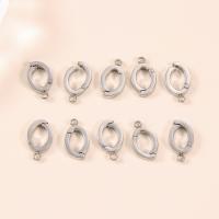 Stainless Steel Jewelry Clasp, 304 Stainless Steel, multifunctional & DIY 