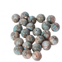 Resin Jewelry Beads, Round, DIY & pearlized 12mm 