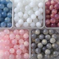 Harz Perlen Schmuck, rund, Epoxidharzklebstoff, DIY & verschiedene Größen vorhanden, keine, 10PCs/Tasche, verkauft von Tasche