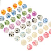 Resin Jewelry Beads, Round, epoxy gel, DIY mixed colors 