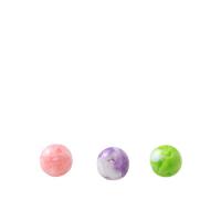 Harz Perlen Schmuck, rund, DIY & verschiedene Größen vorhanden, gemischte Farben, 10PCs/Tasche, verkauft von Tasche