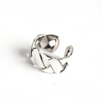 Стерлингового серебра кольцо, 925 пробы, полированный, ювелирные изделия моды & Женский, 11mm, внутренний диаметр:Приблизительно 16.5mm, продается PC
