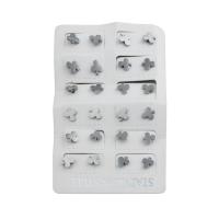 Stainless Steel Stud Earring, 316 Stainless Steel, fashion jewelry & for woman, original color 