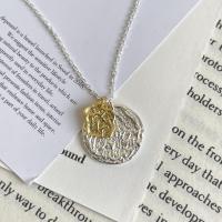 Collier de bijoux en argent , Argent sterling 925, avec 5cm chaînes de rallonge, bijoux de mode Environ 40 cm, Vendu par PC