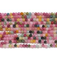 Natural Tourmaline Beads, Round, polished, DIY 2.8mm, Approx 