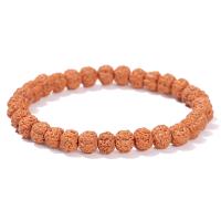 Wood Bracelets, Rudraksha, Unisex Approx 7 Inch 