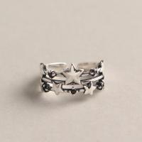 Стерлингового серебра кольцо, 925 пробы, ювелирные изделия моды & разные стили для выбора & Женский, размер:7, продается PC