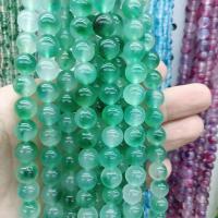 Single Gemstone Beads, Jade, Round, DIY 10mm, Approx 