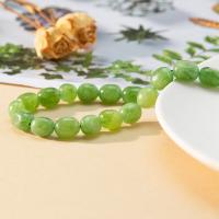 Perles de Pierre jade, Pierre de jaspe, DIY, vert Environ Vendu par brin