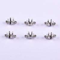 Stainless Steel Connector Setting, 304 Stainless Steel, plated, DIY  original color 