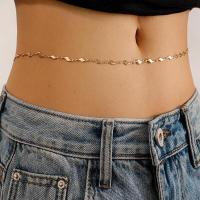 Decorative Chain Belt, Zinc Alloy, plated, fashion jewelry & for woman Approx 75 cm 