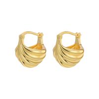 Brass Lever Back Earring, plated, fashion jewelry & for woman 