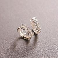 Стерлингового серебра кольцо, 925 пробы, ювелирные изделия моды & разные стили для выбора & Женский & отверстие, размер:7, продается PC