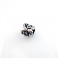 Edelstahl Perlen, 304 Edelstahl, DIY & verschiedene Größen vorhanden & Schwärzen, originale Farbe, verkauft von PC[