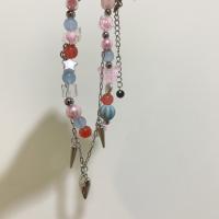 Акриловые ожерелье, цинковый сплав, с Акрил, ювелирные изделия моды & Женский, продается PC
