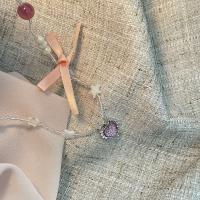 プラスチック真珠のネックレス, 亜鉛合金, とともに プラスチック製パール, ファッションジュエリー & ライン石のある, 無色, 45cm, 売り手 パソコン