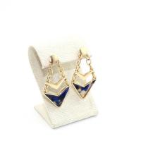 Resin Zinc Alloy Earring, with Resin & fashion jewelry & for woman, 50mm 