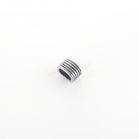 304 Stainless Steel Spacer Bead, DIY & blacken, original color Approx [
