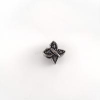 Acier inoxydable 304 perle d'entretoise, papillon, DIY & noircir, couleur originale Environ 5mm, Vendu par PC[