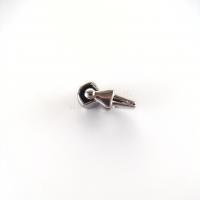 Acier inoxydable 304 perle d'entretoise, DIY & noircir, couleur originale Environ 5mm, Vendu par PC[