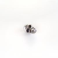304 Stainless Steel Spacer Bead, Skull, DIY & blacken, original color Approx 5mm [