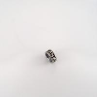 304 Stainless Steel Spacer Bead, Donut, DIY & blacken, original color Approx 3mm 