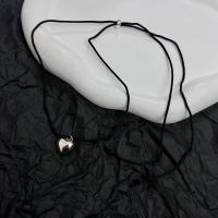 Zinc Alloy Necklace, with Polyester Cord, fashion jewelry 