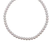 Plastic Pearl Necklace, with Zinc Alloy, with 2inch extender chain & for woman Approx 15.7 Inch 