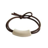 Ponytail Holder, Acrylic, with Rubber Band & for woman 