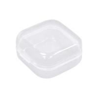 Plastic Bead Container, Polypropylene(PP), Square, portable & Mini 