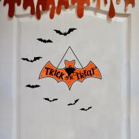 PVC Plastic Sticker Paper, Bat, Halloween Design [