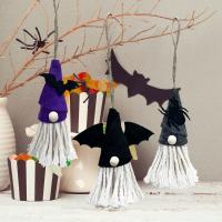 Cotton Hanging Ornaments, Halloween Design & three pieces [