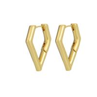Zinc Alloy Leverback Earring, KC gold color plated, fashion jewelry & for woman, golden 