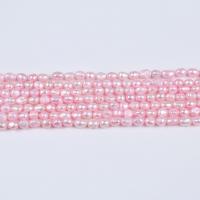 Barock kultivierten Süßwassersee Perlen, Natürliche kultivierte Süßwasserperlen, DIY, Rosa, 9-10mm, Länge:ca. 36 cm, verkauft von Strang
