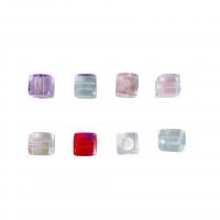 Perles acryliques plaquée, Acrylique, cadre, DIY, plus de couleurs à choisir, 12mm Vendu par sac