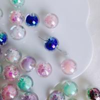 collier en perle acrylique , Rond, DIY, plus de couleurs à choisir Vendu par sac