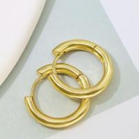 Brass Lever Back Earring, real gold plated & for woman 