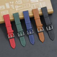 Watch Band, PU Leather, with 304 Stainless Steel, Unisex 22mm 