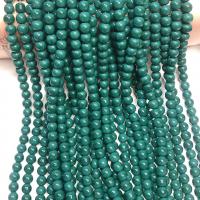 Perles de cristal rondes , DIY, vert de cristal, 8mm, Vendu par sac