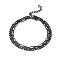 Stainless Steel Chain Bracelets, 316 Stainless Steel, fashion jewelry 45mm 