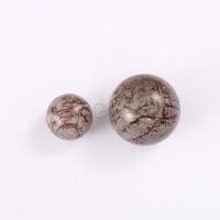 Gemstone Decoration, Chinese Painting Stone, Round, polished, for home and office mixed colors 