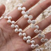Keshi Cultured Freshwater Pearl Beads, DIY, white, 8-9mm Approx 38 cm 