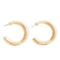 Resin Stud Earring, fashion jewelry & for woman, 40mm 