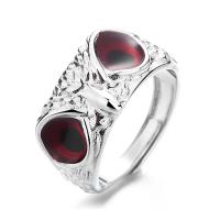 Brass Finger Ring, Owl, fashion jewelry & Unisex & epoxy gel US Ring 