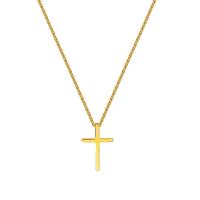 Sterling Silver Jewelry Necklace, 925 Sterling Silver, Cross, plated, for woman 