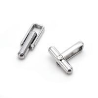Stainless Steel Cufflink, 304 Stainless Steel, fashion jewelry [