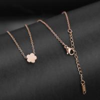 Stainless Steel Jewelry Necklace, 304 Stainless Steel, with 5cm extender chain, fashion jewelry Approx 45 cm [