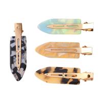 Alligator Hair Clip, Acetate, with Zinc Alloy & for woman, 70mm 